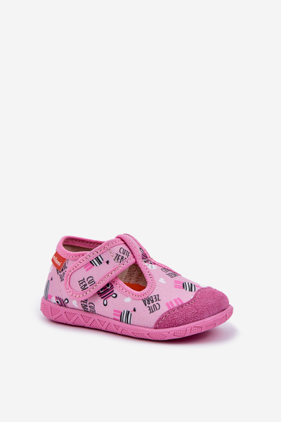 Befado Balerina Papucs Medvével 209P038 Szürke-Rózsaszín