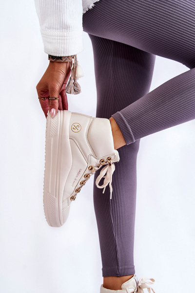 Női High Sneakers Cross Jeans KK2R4027C Bézs