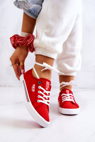 Adidași pentru femei Big Star HH274061 Roșu