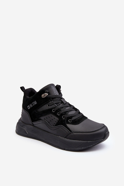 Herren Warme Sportschuhe Schwarz Big Star MM174161