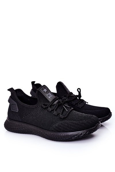 Chaussures à enfiler sportives pour hommes noires Ryan