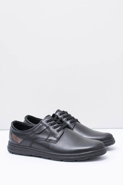 Schwarze Herren Casual Manifesto Halbe Stiefel
