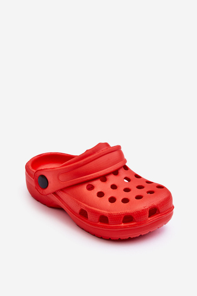 Claquettes Crocs en mousse pour bébé Rouge Percy