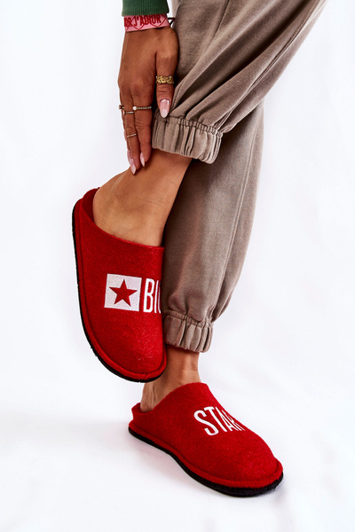 Chaussons domestiques Big Star KK276022 Rouge