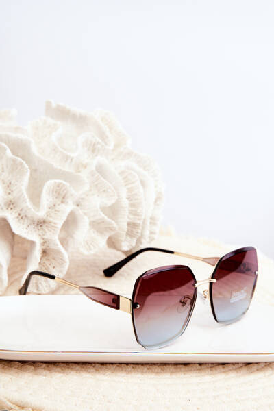 Damen-Sonnenbrille mit Verlaufsgläsern UV400 Braun