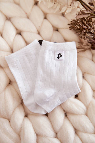 Jugend klassische gestreifte Socken weiße