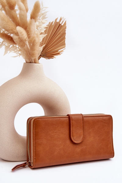 Grand Portefeuille Femme Marron Sopheia
