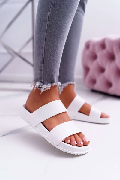 Tongs Femme Blanc Viane