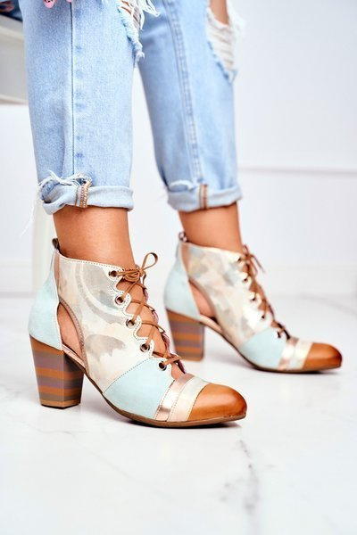 Cizme din piele Stiletto pentru femei Maciejka Spring 03938-04