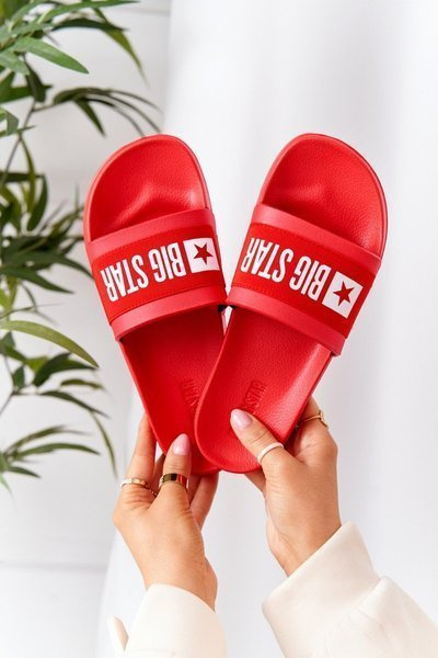 Damen Big Star Flip Flops HH274A014 Rot