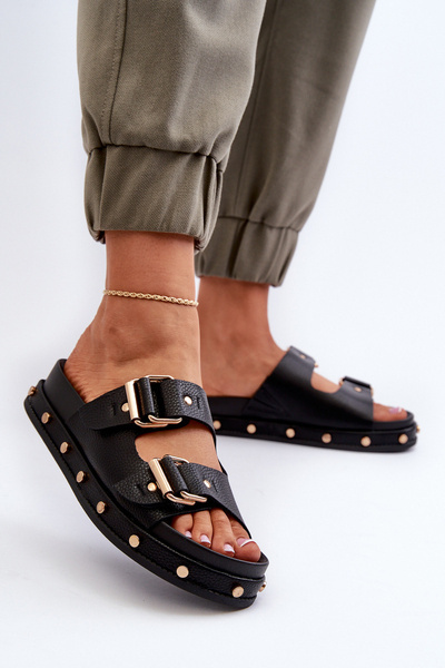 Sandales plateforme pour femmes Big Star NN27402 noir
