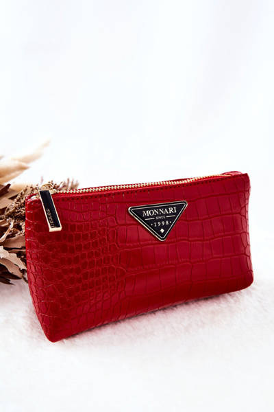 Kleine Kosmetiktasche Monnari CSM0070-005 Rot